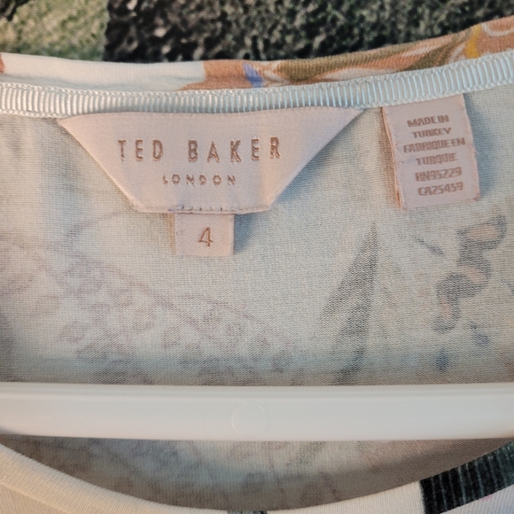 Ted Baker Botanical Bird Top - Picture 5 of 6